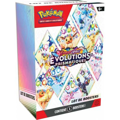 EV8.5 Ecarlate et Violet - Evolutions Prismatiques - Bundle de 6 Boosters